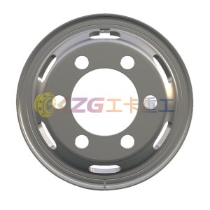 Tube Steel Wheel Rim 5.5-16 Matched Tire Size 700-16 for Truck and Bus