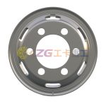 Tube Steel Wheel Rim 5.5-16 Matched Tire Size 700-16 for Truck and Bus