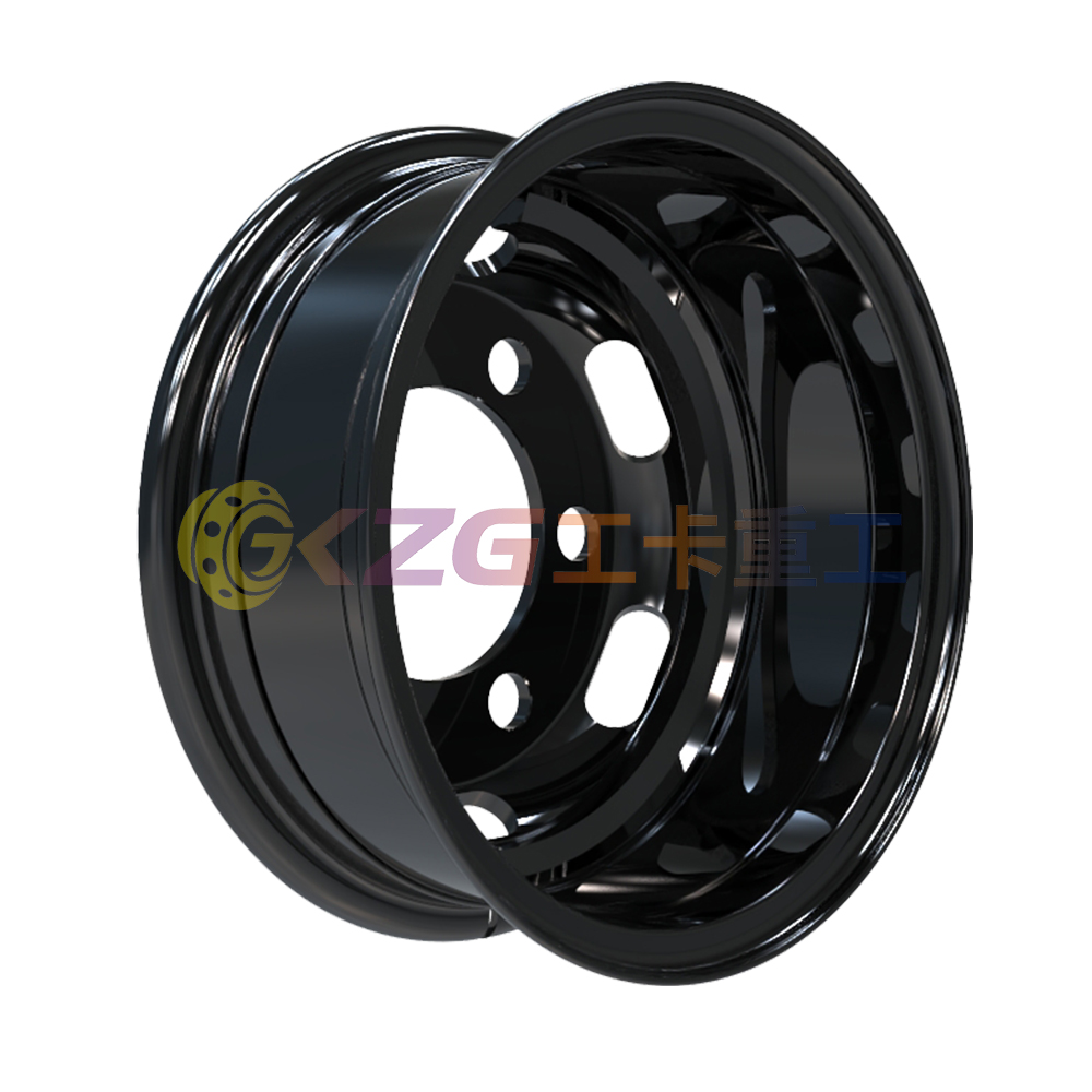 Tube Steel Wheel Rim 5.5-16 Matched Tire Size 700-16 for Truck and Bus