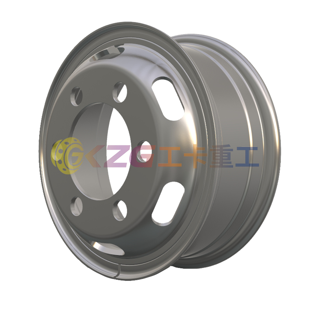 Tube Steel Wheel Rim 5.5-16 Matched Tire Size 700-16 for Truck and Bus