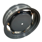 24xW10 Agricultural Construction Wheel Rim Size 24xW10 with Tire Size 11.2-24 For Tractor