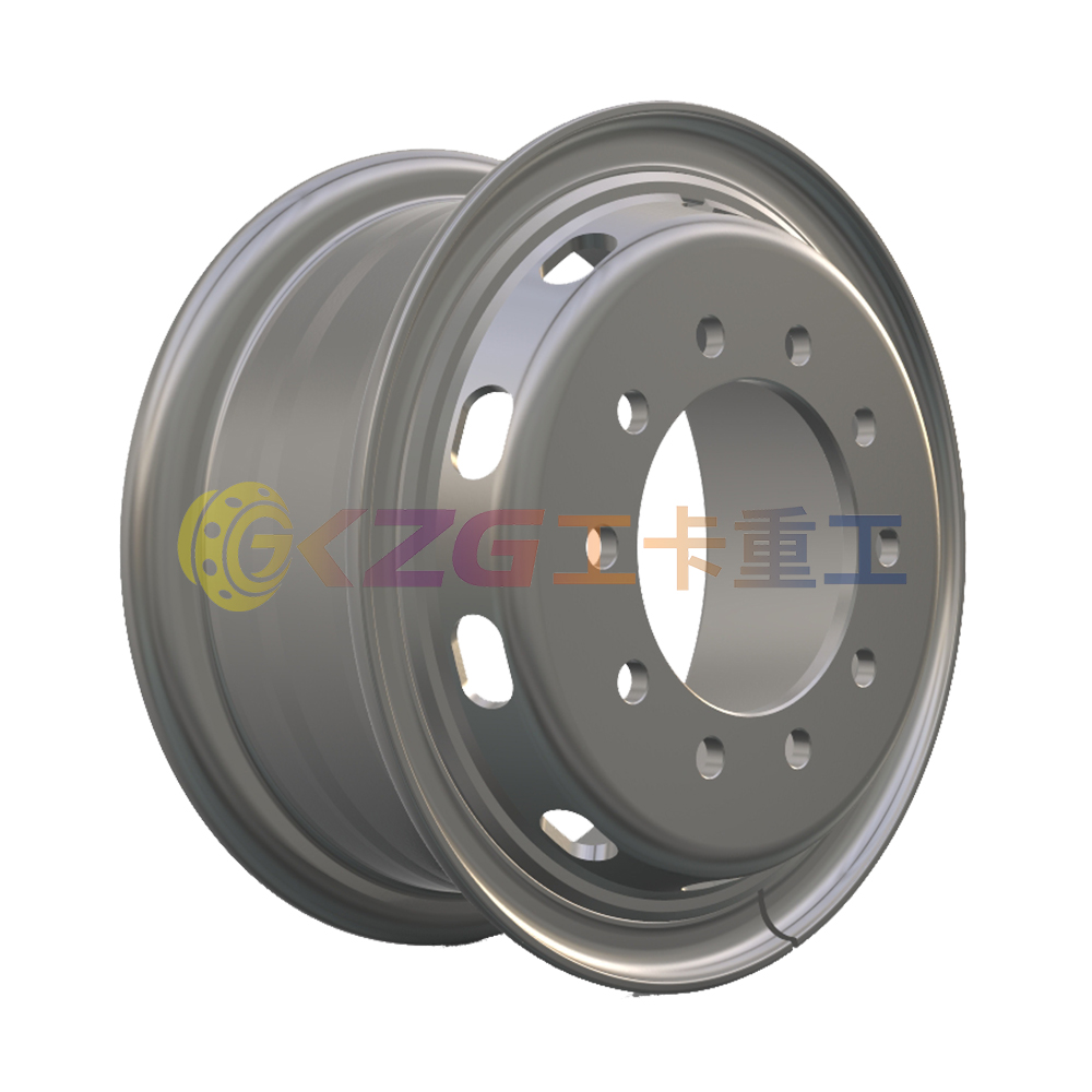 7.5-20 Tube Steel Wheel Rim 7.5-20 Matched Tire Size 1000-20 for Tractor/trailer/truck Bus Wheel Rim