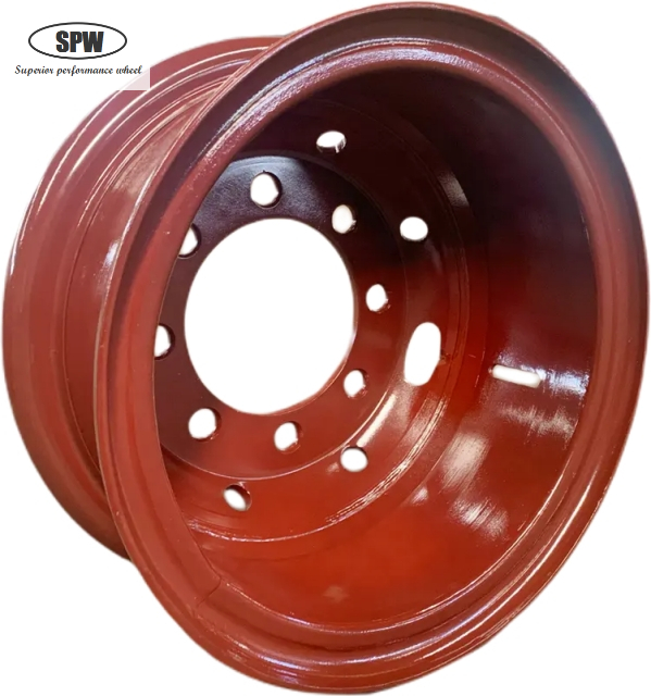 Tube Steel Wheel Rim Size 8.0-20 Matched Tire Size 1100-20