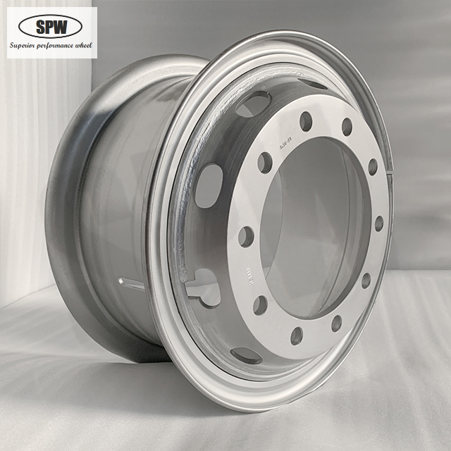 8.5-20 Tube Steel Wheel Rim 8.5-20 Matched Tire Size 1200-20 for Tractor/trailer/truck Bus Wheel Rim