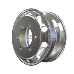 17.5*6.75 Rugged Aluminum Magnesium Alloy Truck Wheels 9R17.5 Tires