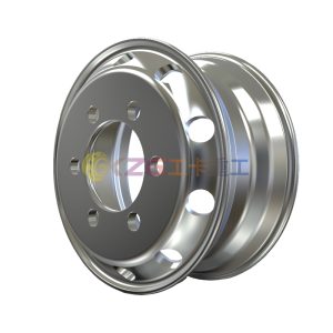 17.5*6.75 Rugged Aluminum Magnesium Alloy Truck Wheels 9R17.5 Tires