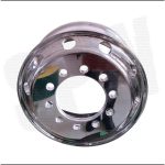 17.5*6.75 Rugged Aluminum Magnesium Alloy Truck Wheels 9R17.5 Tires
