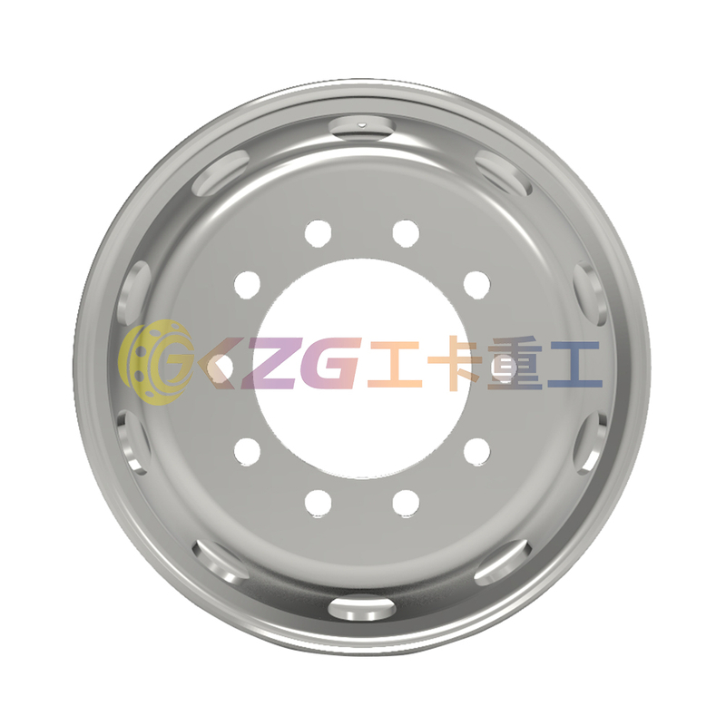 Tubeless Steel Wheel Rim with Size 22.5*7.5 matched 10R22.5 tires