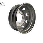 Tubeless Steel Wheel Rim with Size 22.5*7.5 matched 10R22.5 tires