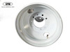 White color Tubeless truck wheel rim with size 24.5*8.25