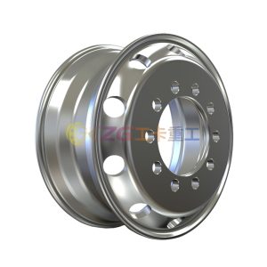 High Quality Aluminum Wheel Rim 17.5*6.75 matched 9R17.5 tires