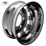 High Quality Aluminum Wheel Rim 17.5*6.75 matched 9R17.5 tires