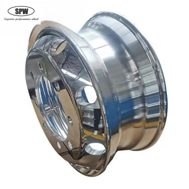 Aluminum alloy wheel with rim size 19.5×6.75