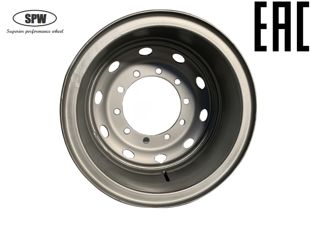 High Quality Tube steel truck wheel size 8.50-24 for 1200-24 Tires with Russia EAC certification
