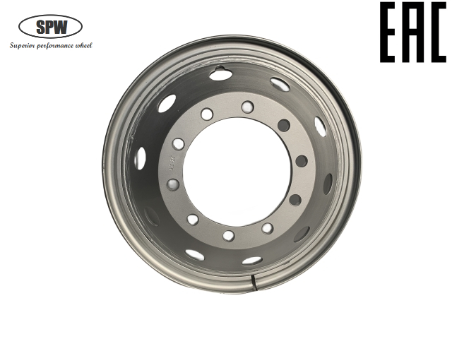 High Quality Tube steel truck wheel size 8.50-24 for 1200-24 Tires with Russia EAC certification