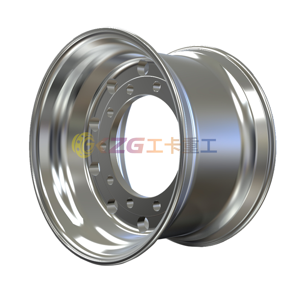 High Quality Aluminum wheel with rim size 22.5*13.00 matched 445/65R22.5 tires