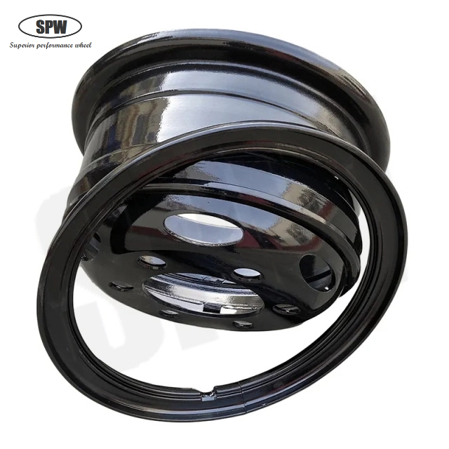 Tube Wheel Rim 6.0-16 for Truck tire 750-16 in 2-piece