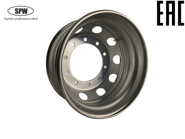 High Quality Tubeless steel wheels 22.5*9.00 for tires 12R22.5 with Russia EAC certification
