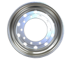 mirror polished aluminum wheel with rim size 22.5X13.00 for tires 415/45R22.5 and 425/65R22.5