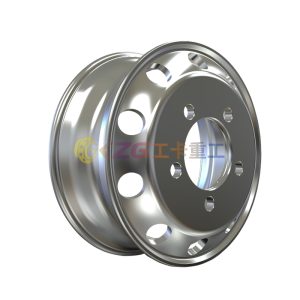 Aluminum Wheels with Rim Size 17.5X6.00 for Tires 8R17.5 205/75R17.5