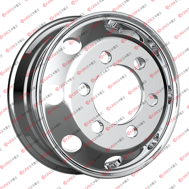 Aluminum Wheels with Rim Size 17.5X6.00 for Tires 8R17.5 205/75R17.5