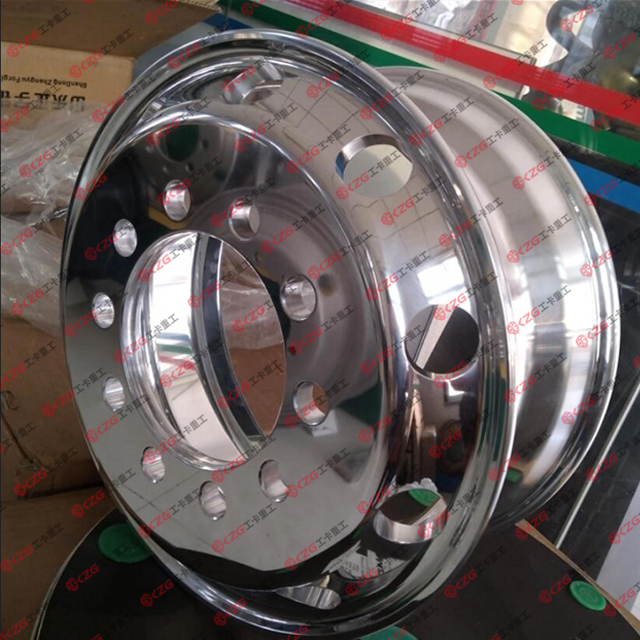 Aluminum Wheels with Rim Size 17.5X6.00 for Tires 8R17.5 205/75R17.5