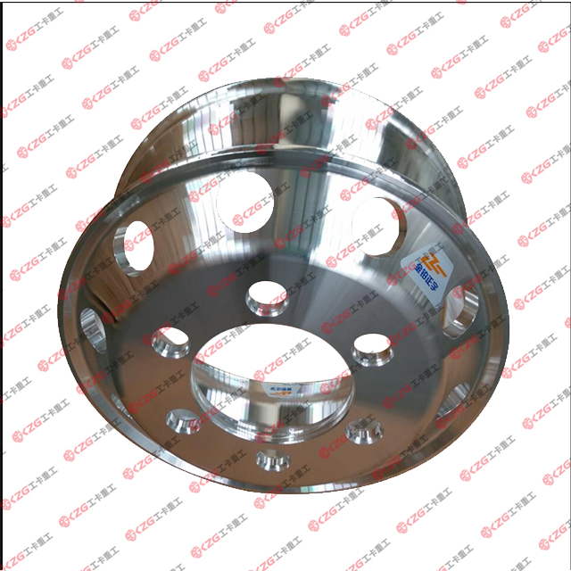 Aluminum Wheels with Rim Size 17.5X6.00 for Tires 8R17.5 205/75R17.5