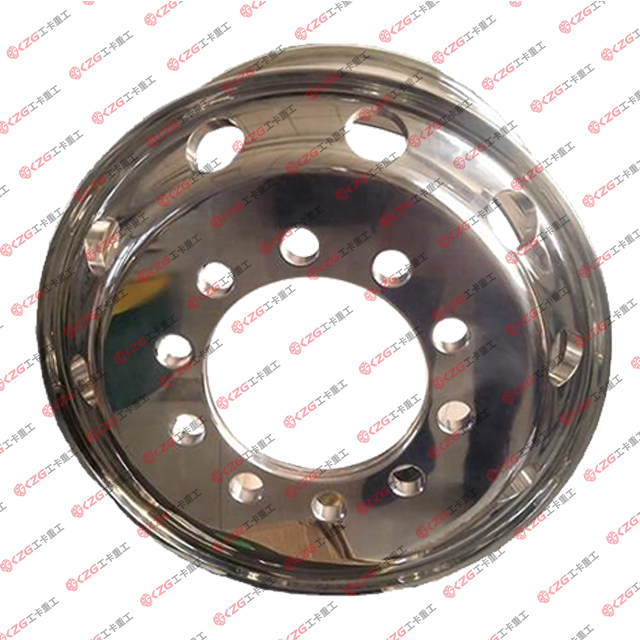 Aluminum Wheels with Rim Size 17.5X6.75 for Tires 9R17.5 235/75R17.5