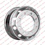Aluminum Wheels with Rim Size 17.5X6.75 for Tires 9R17.5 235/75R17.5