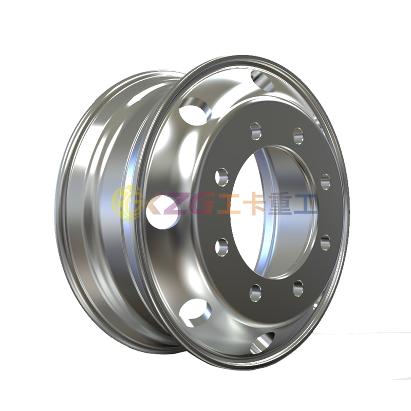 Aluminum Wheels with Rim Size 19.5×6.75 for Tires 9R19.5 225/70R19.5