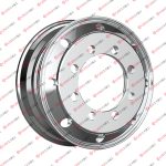 Aluminum Wheels with Rim Size 19.5×6.75 for Tires 9R19.5 225/70R19.5