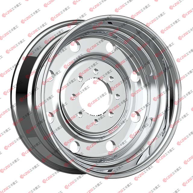 Aluminum Wheels with Rim Size 19.5×7.5 for Tires 245/70R19.5