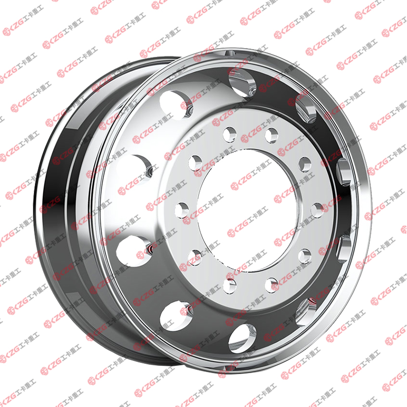 Aluminum Wheels with Rim Size 22.5×8.25 for Tires 11R22.5 295/75R22.5, 295/80R22.5