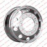 Aluminum Wheels with Rim Size 22.5×8.25 for Tires 11R22.5 295/75R22.5, 295/80R22.5