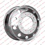 Aluminum Wheels with Rim Size 22.5×8.25 for Tires 11R22.5 295/75R22.5, 295/80R22.5
