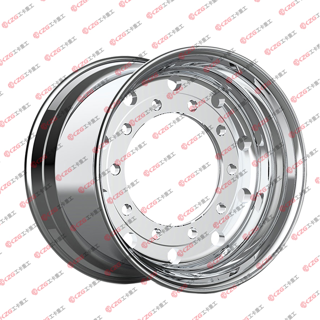 Aluminum Wheels with Rim Size 22.5×14 for Tires 455/55R22.5