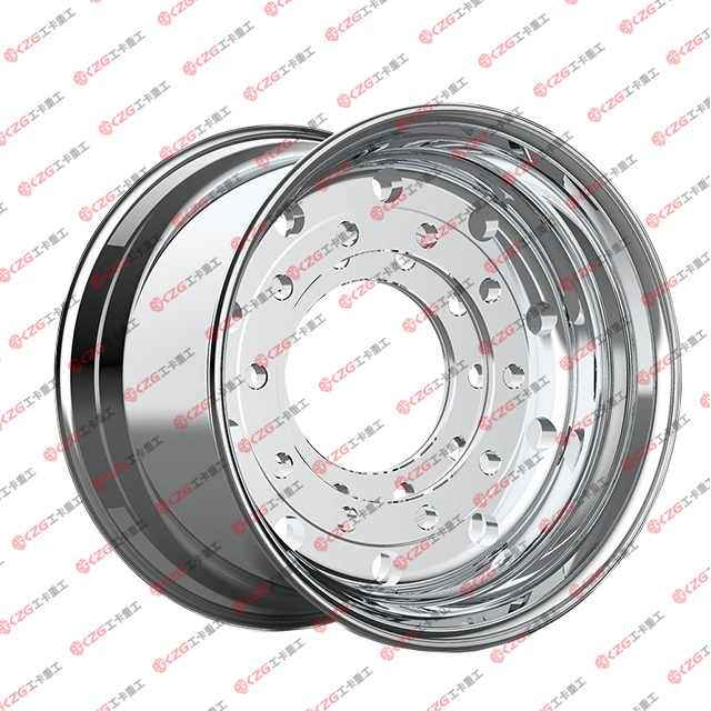 Aluminum Wheels with Rim Size 22.5×14 for Tires 455/55R22.5