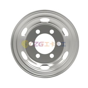 Truck Tubeless Steel Wheels 17.5*6.75 for Tires 9R17.5, 235/75R17.5