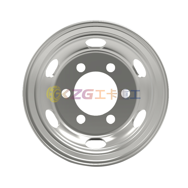 Truck Tubeless Steel Wheels 17.5*6.75 for Tires 9R17.5, 235/75R17.5