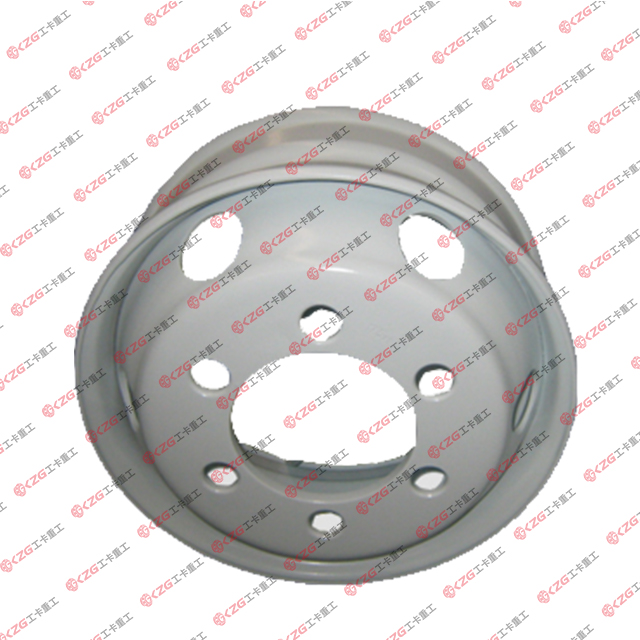 Truck Tubeless Steel Wheels 17.5*6.75 for Tires 9R17.5, 235/75R17.5