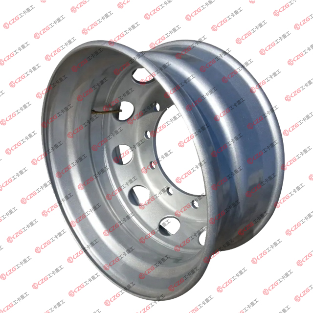 Truck Tubeless Steel Wheels 17.5*6.75 for Tires 9R17.5, 235/75R17.5