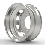 Tubeless steel wheel rim size 24×8.5 for truck and trailer