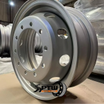 Tubeless steel wheel rim size 24×8.5 for truck and trailer