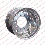 Aluminum Wheels with Rim Size 22.5×13 for Tires 415/45R22.5, 425/65R22.5, 445/65R22.5, 445/75R22.5