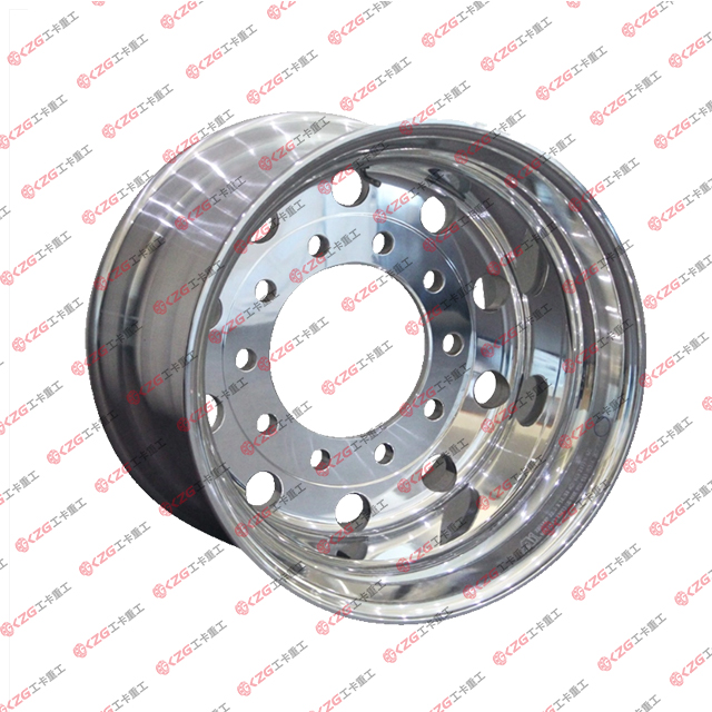 Aluminum Wheels with Rim Size 22.5×13 for Tires 415/45R22.5, 425/65R22.5, 445/65R22.5, 445/75R22.5
