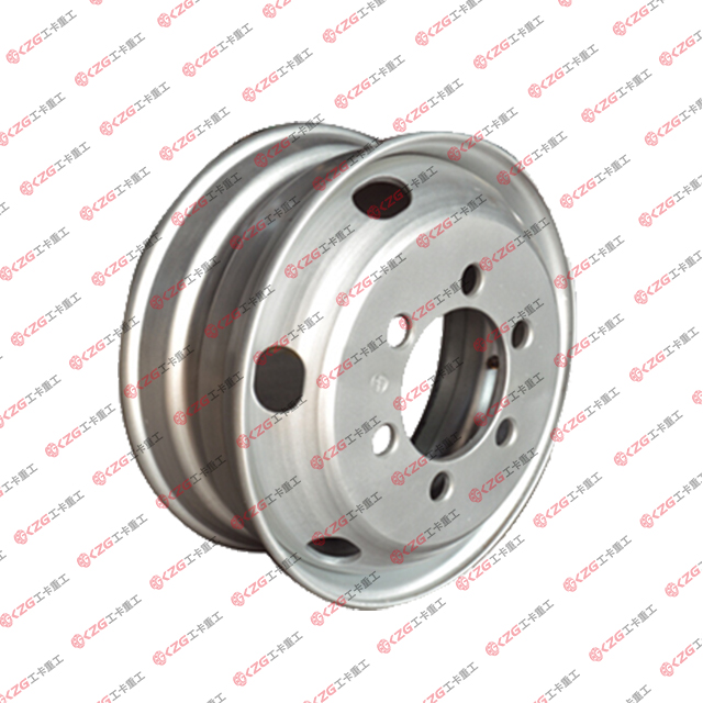 Truck Tubeless Steel Wheels 19.5*6.75 for Tires 9R19.5, 225/70R19.5