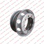 Tubeless Truck Wheel-rim Size-22.5*9.75 with Brazil Inmetro Certification for Tires 13R22.5