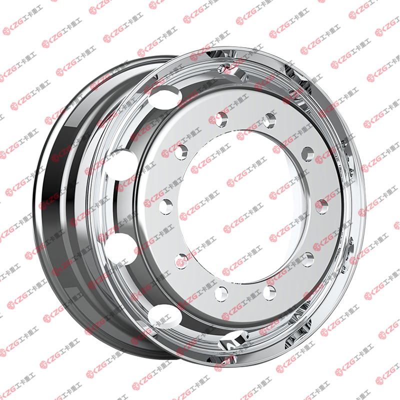 aluminum rim 22.5 wheels aluminum truck wheel aluminum truck rims 22.5×8.25 for Tires 11R22.5 295/75R22.5, 295/80R22.5