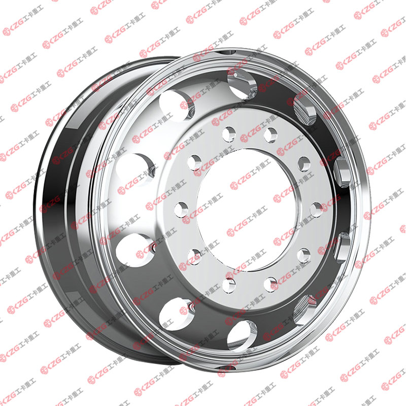 aluminum rim 22.5 wheels aluminum truck wheel aluminum truck rims 22.5×8.25 for Tires 11R22.5 295/75R22.5, 295/80R22.5