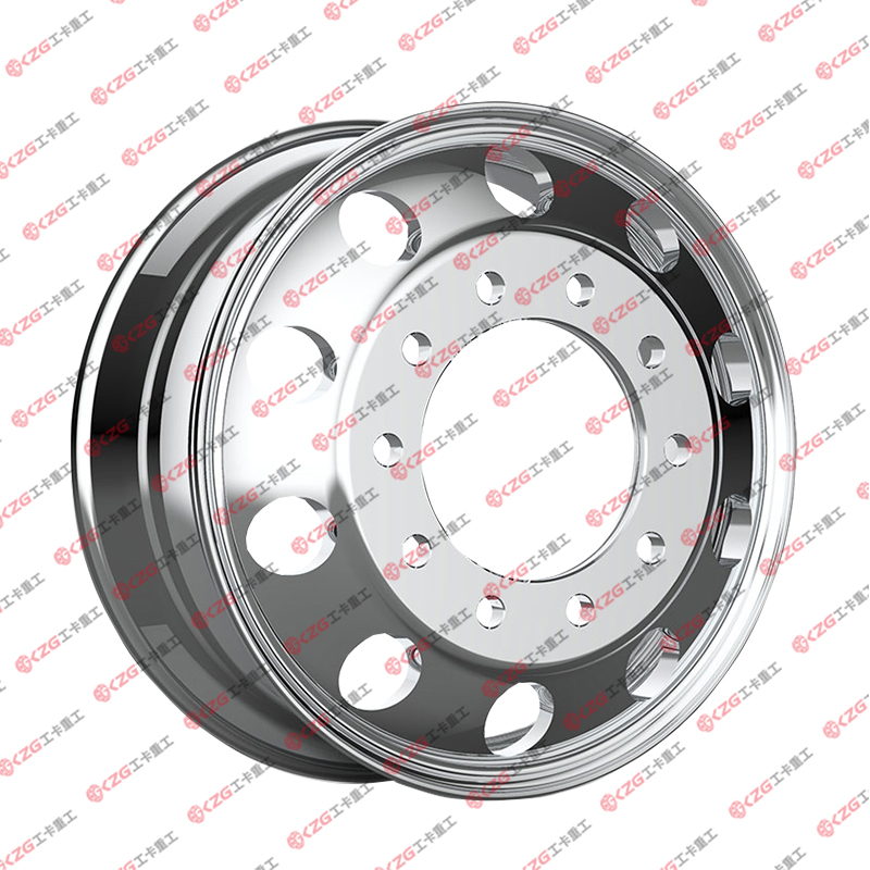 aluminum rim 22.5 wheels aluminum truck wheel aluminum truck rims 22.5×8.25 for Tires 11R22.5 295/75R22.5, 295/80R22.5